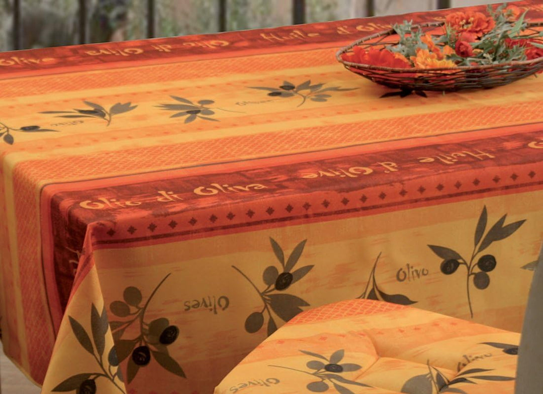 Le linge de Jules Tischdecke, Polyester, Rot, Rechteckig 150 x 240 cm