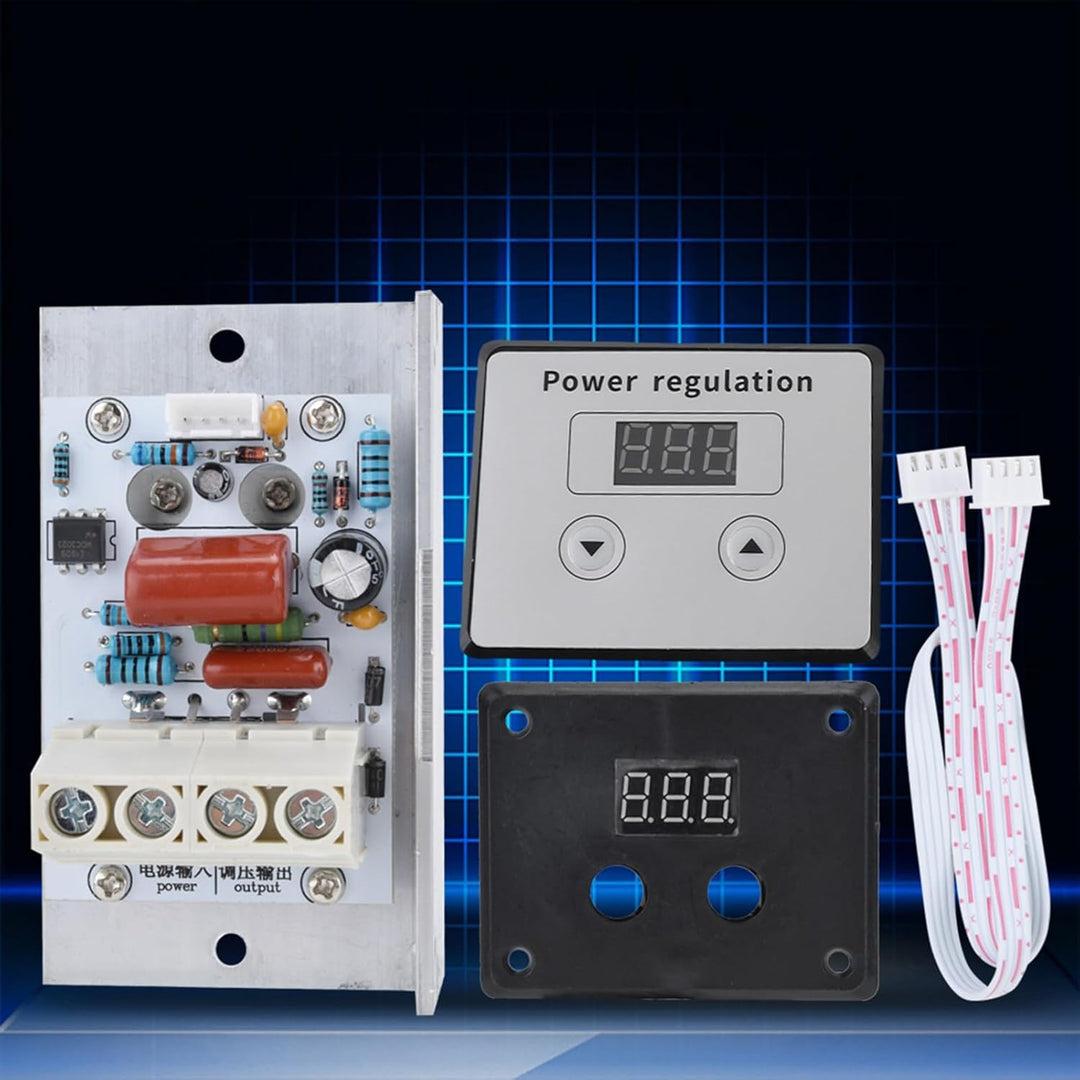 10000W SCR Regler Dimmer AC 220V 80A Spannungsregler PWM-Regler SCR-Speed Control-Dimmer-Thermostat