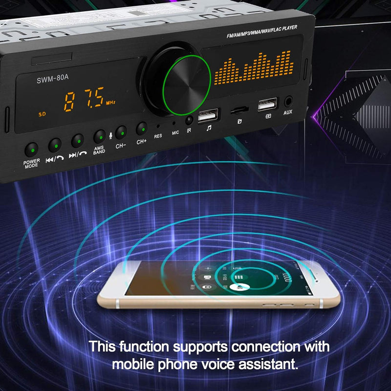 Autoradio Bluetooth Autoradio mit Bluetooth Freisprecheinrichtung, Auto MP3-Player, 12V 1 DIN Blueto