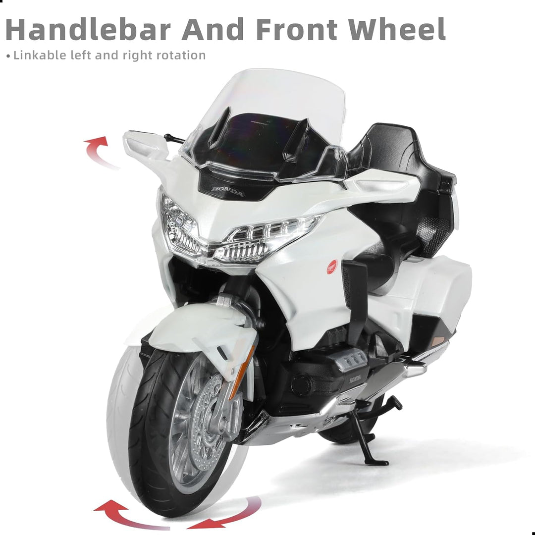 1:12 Motorrad Modell kompatibel für Honda Goldwing Legierung Diecast Motorrad Modell Spielzeug Mini