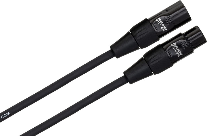 Hosa HMIC-050, Pro Microphone Cable, REAN XLR3F to XLR3M, 50 ft 50 Feet, 50 Feet