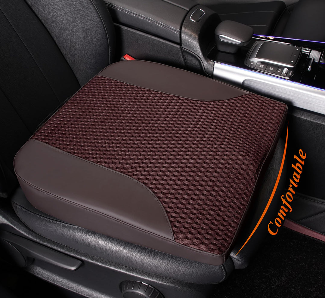 kingphenix Autositzkissen – Memory Foam Sitzkissen für Fahrerkomfort – Druckentlastung für Steissbei