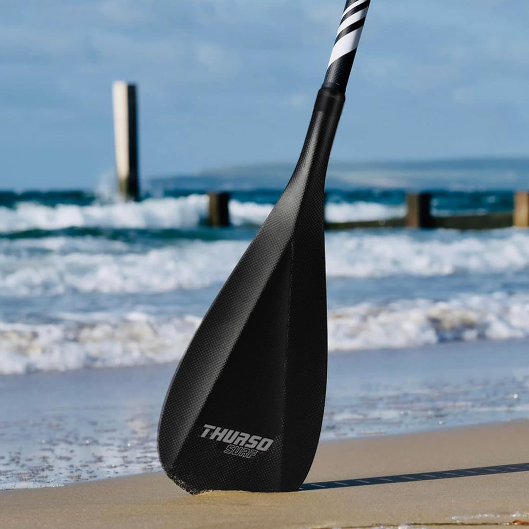 THURSO SURF Carbon Elite SUP Paddel Vollständiges Carbonfaser Paddel Board Paddel Kajakblatt Konvert