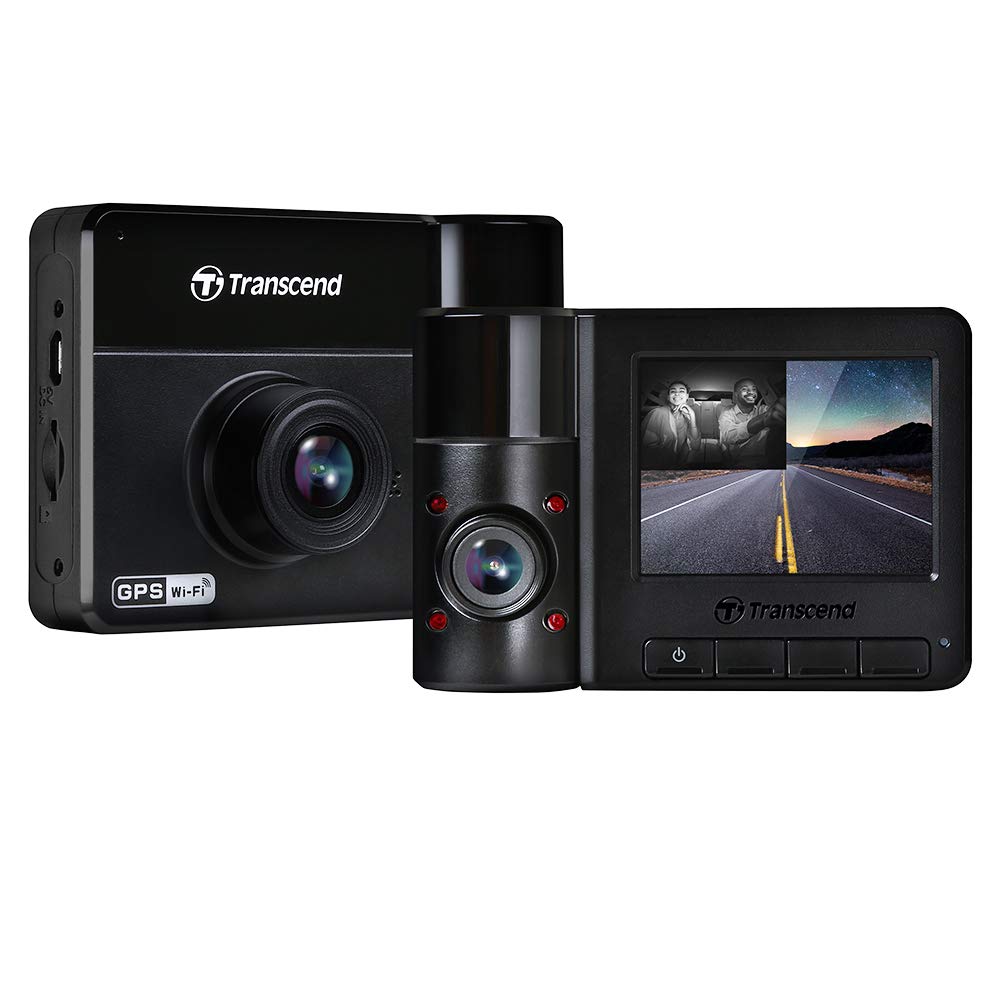 Transcend DrivePro 550B Dashcam mit GPS Blickwinkel horizontal max.=150° 12 V, 24V WLAN, Akku, Inne