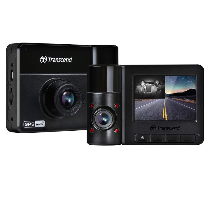 Transcend DrivePro 550B Dashcam mit GPS Blickwinkel horizontal max.=150° 12 V, 24V WLAN, Akku, Inne