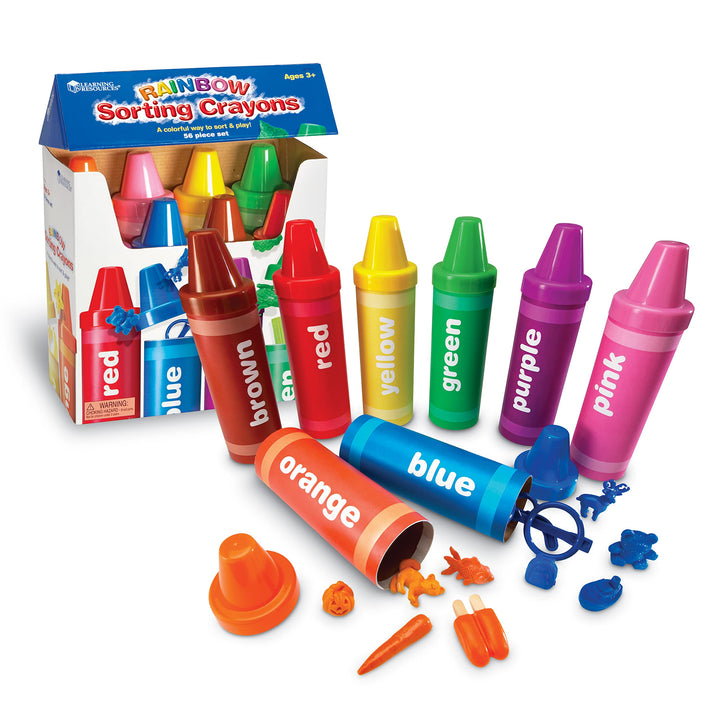 Learning Resources Sortierstifte in Regenbogenfarben Buntstifte, Buntstifte
