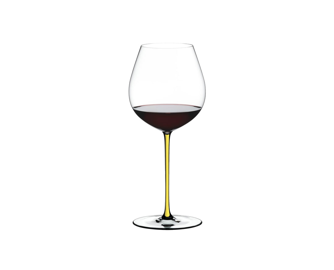 RIEDEL Fatto A Mano Old World Weinglas Spätburgunder gelb, Spätburgunder Gelb