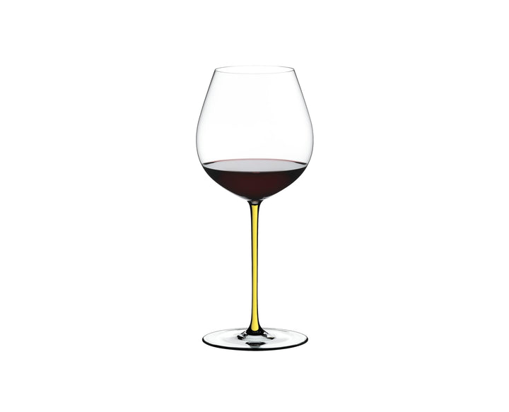 RIEDEL Fatto A Mano Old World Weinglas Spätburgunder gelb, Spätburgunder Gelb