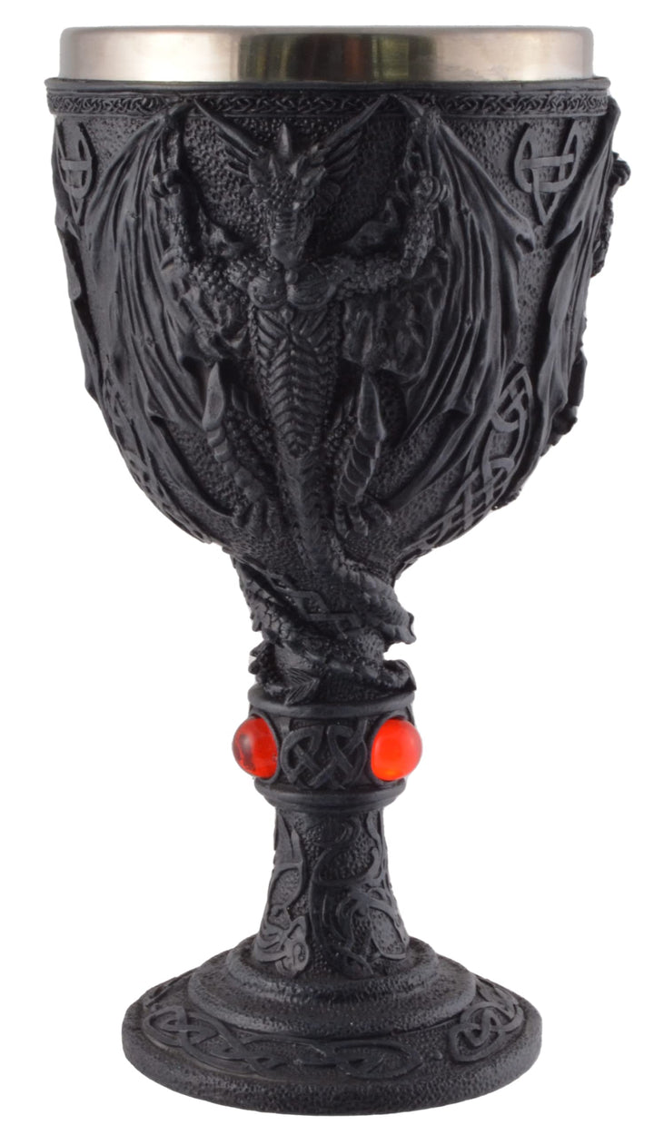 Schwarzer Drachenkelch - Mystische Drachen Volumen: 300ml