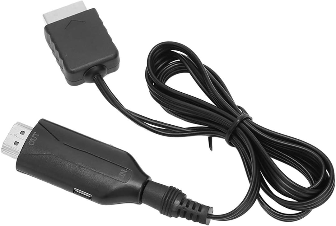 PS Two HDMI Adapter, Av Multi Out HDMI, Playsdation Link Für zu HD Multimedia Interface Cable Plug a
