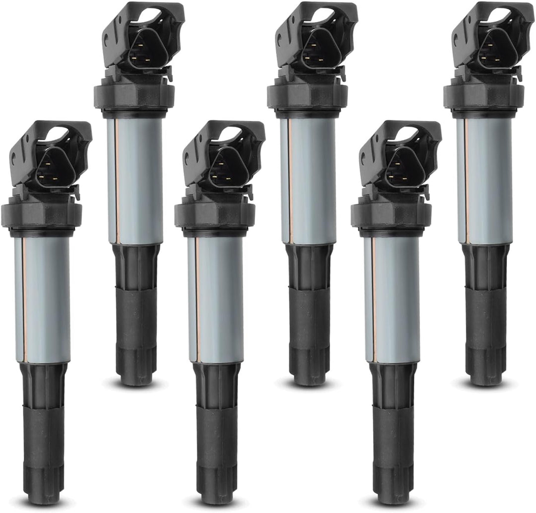 Frankberg 6x Zündspule Zündmodul Kompatibel mit E46 E90 E91 E92 E93 E39 E60 E61 F07 E63 E64 F13 E81