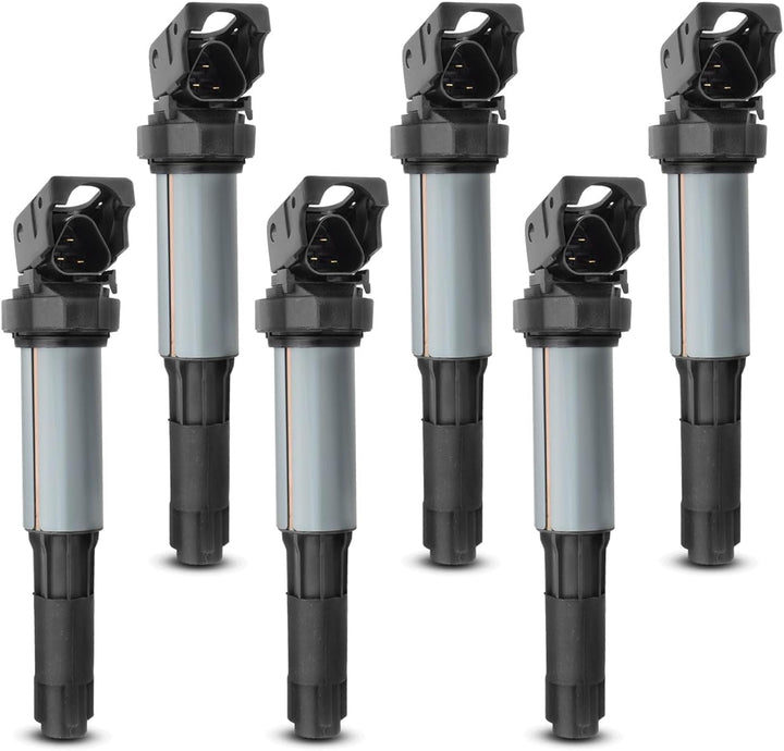 Frankberg 6x Zündspule Zündmodul Kompatibel mit E46 E90 E91 E92 E93 E39 E60 E61 F07 E63 E64 F13 E81