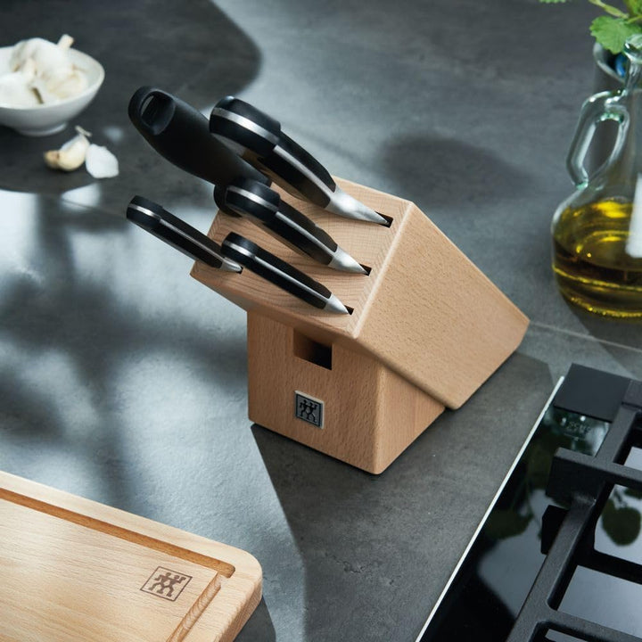 Zwilling Messerset Professional-S 6 teilig, Edelstahl, Silber/Schwarz, 38 x 28 x 28 cm, 6-Einheiten