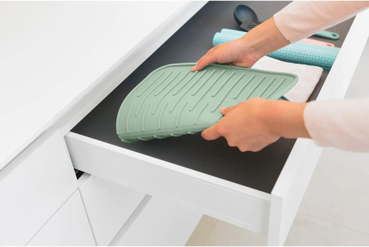 Brabantia - Sinkside Abtropfmatte Silikon - Küchenzubehör - Spülmaschinenfest - Faltbar - Pflegeleic