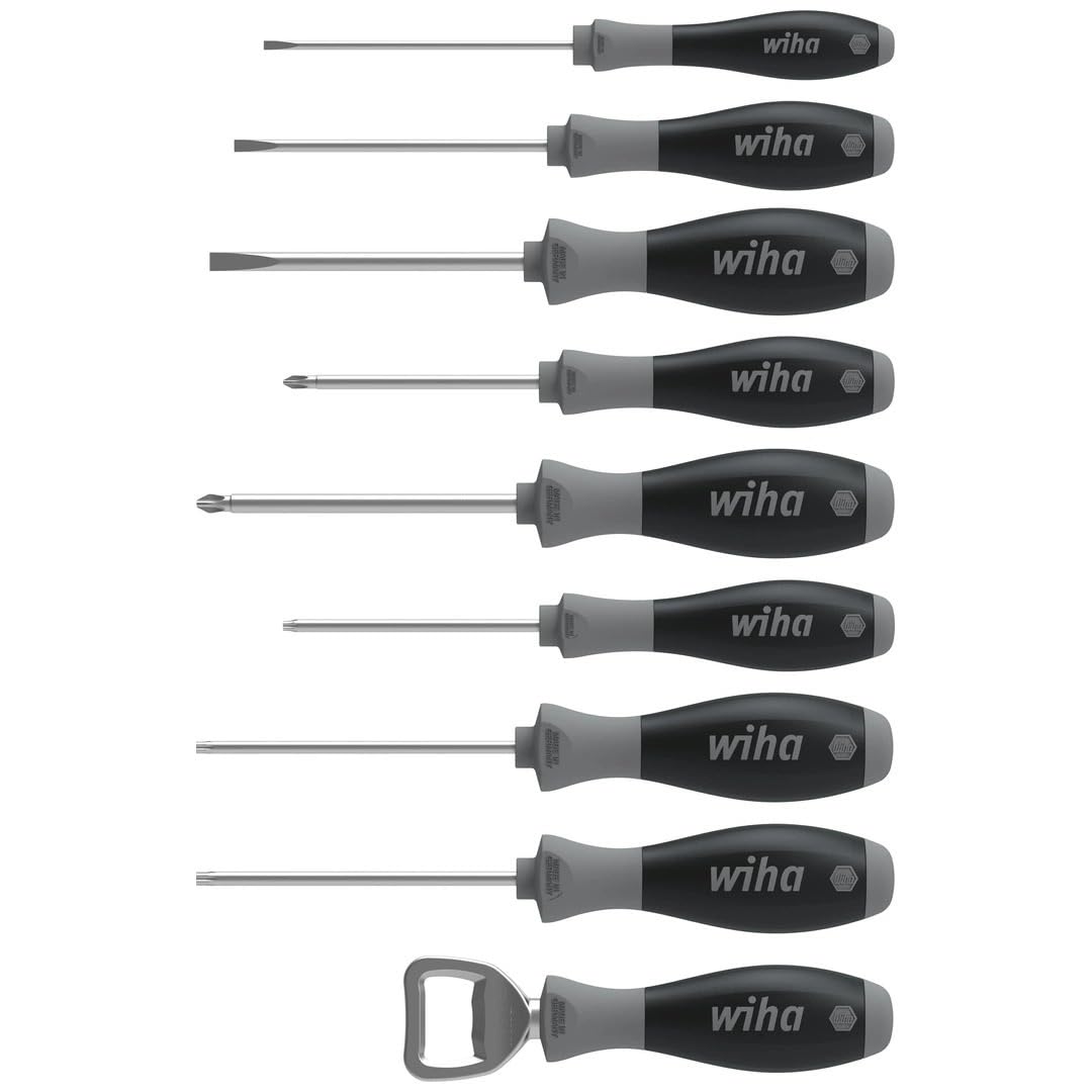 Wiha 85 Jahre Jubiläumsedition Schraubendreher Set 8,5-tlg limitiert (3xSchlitz, 2xPhillips, 3xTORX,