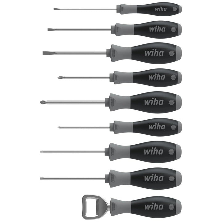 Wiha 85 Jahre Jubiläumsedition Schraubendreher Set 8,5-tlg limitiert (3xSchlitz, 2xPhillips, 3xTORX,