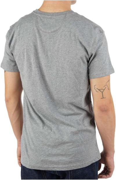 La Martina Herren Serge T-Shirt M Grau, M Grau