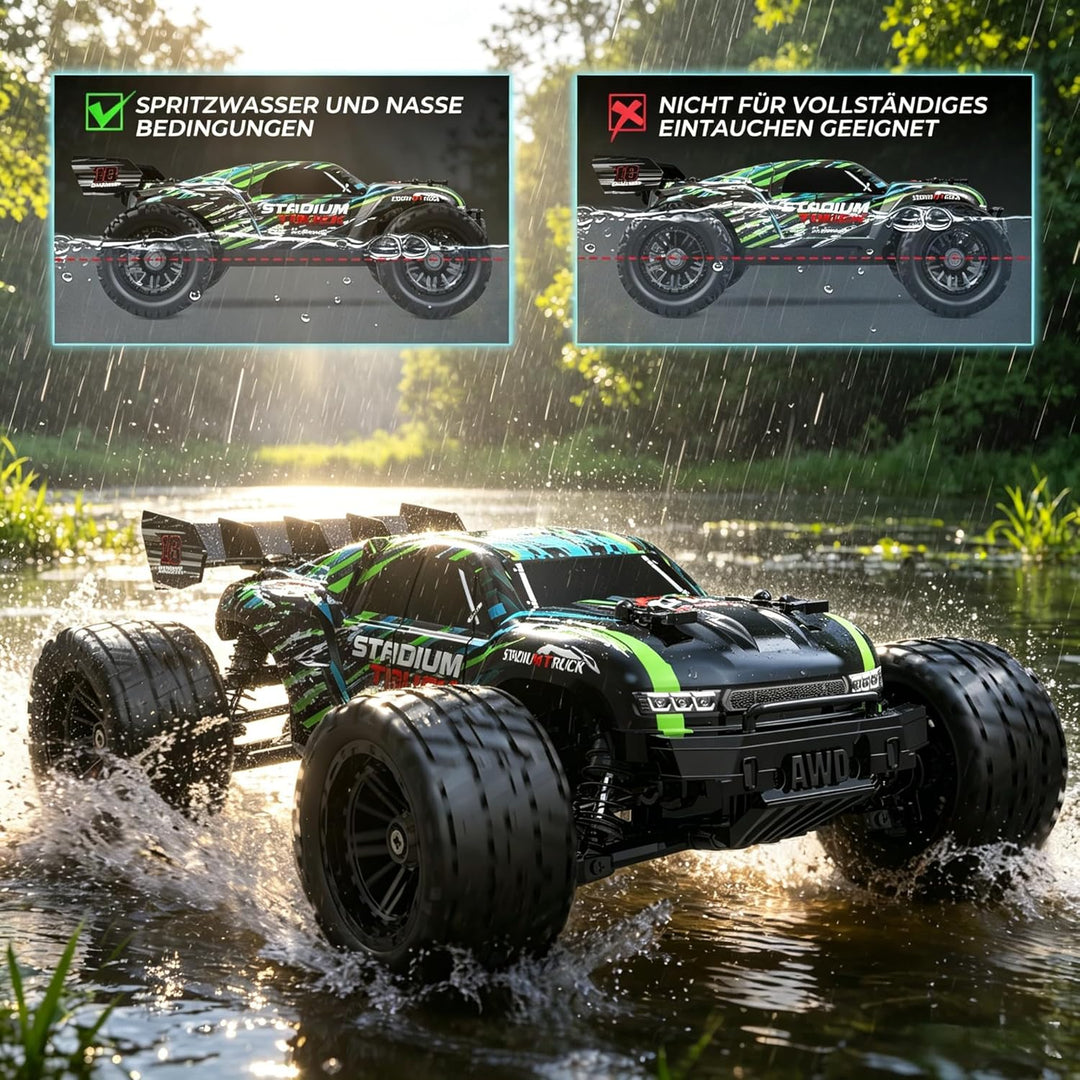 HAIBOXING Ferngesteuertes Auto 18858E, 1/18 Neues Modell 4WD 36+ km/h Hobby Offroad Monstertruck mit