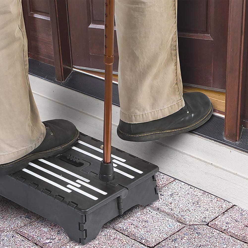 Seasaleshop Tragbarer Halbschritt Tritthocker, Rutschfestes Tritt Trittstufe Klapphocker Faltbar Sch