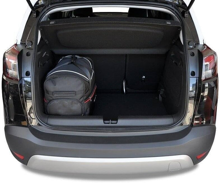 KJUST Dedizierte Kofferraumtaschen 4 STK kompatibel mit OPEL Crossland X I 2017+