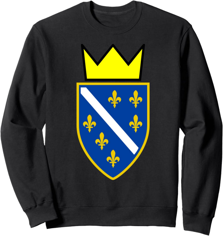Ljiljani Jedna Si Jedina Krone für stolze Bosnier Balkaner Sweatshirt