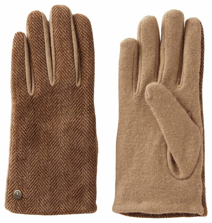 United Colors of Benetton Damen Handschuhe und Fäustlinge 54 braun, 54 braun