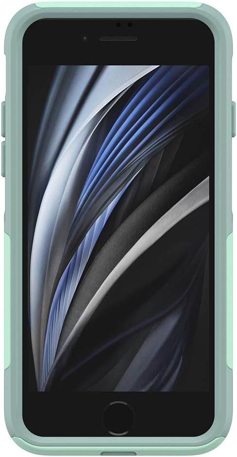 OtterBox Commuter Series Schutzhülle für iPhone SE (2. Generation - 2020) – Ocean Way (Aqua SIL/Aqui
