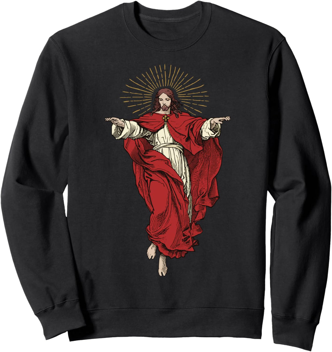 Christi Himmelfahrt religiöses katholisches Jesus Christus Sweatshirt