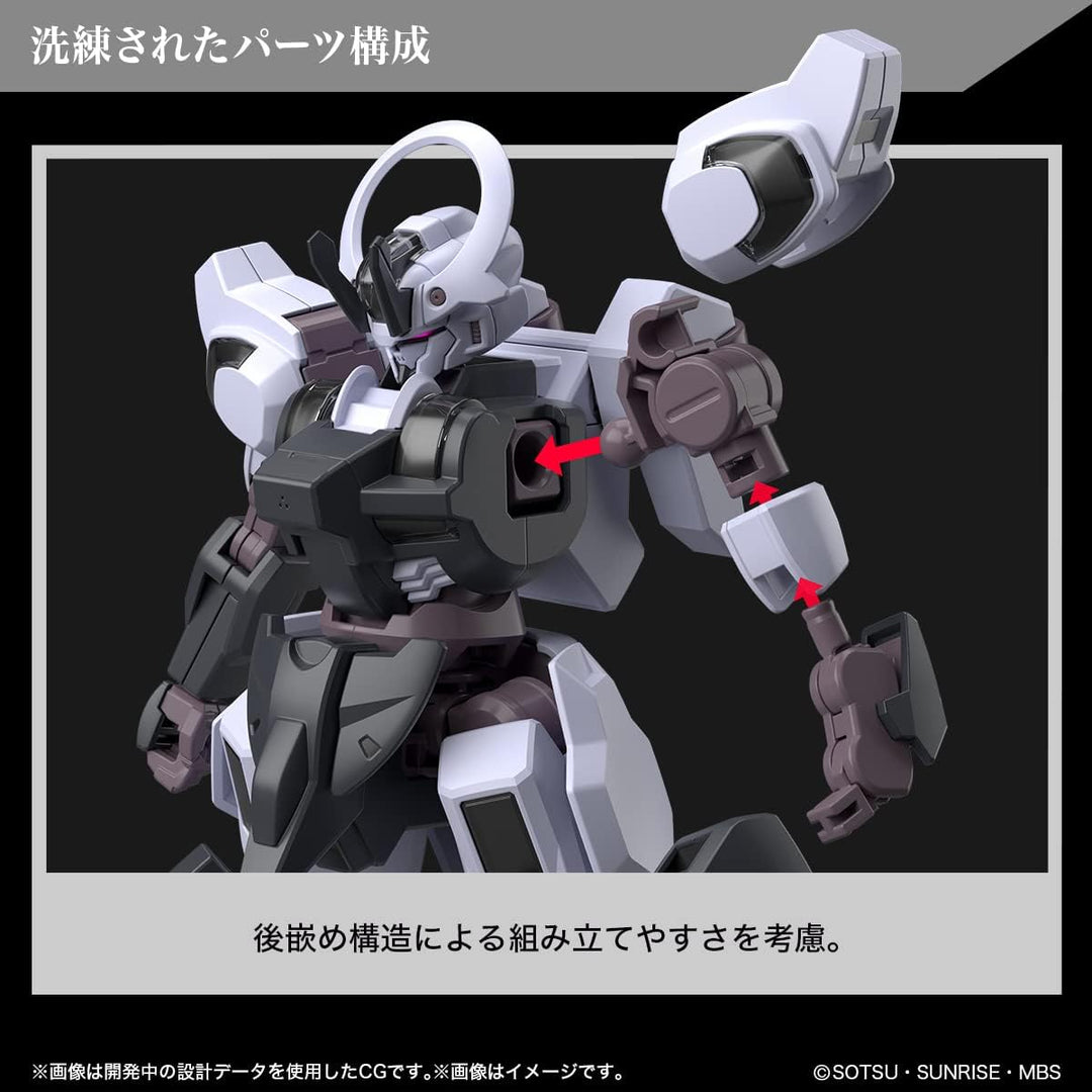 Gundam The Witch from Mercury – HG 1/44 Gundam Schwarzette – Modell Kit
