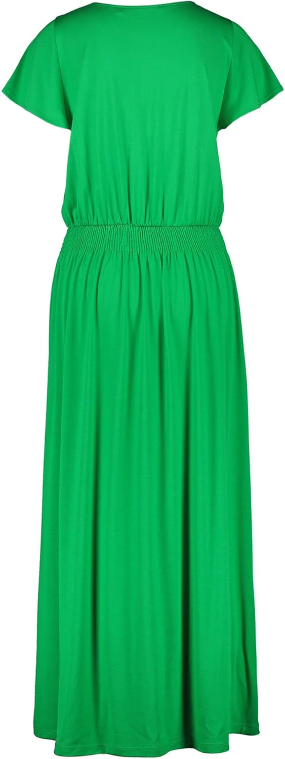 Taifun Damen Lässiges Kleid 44 Cosmic Green, 44 Cosmic Green