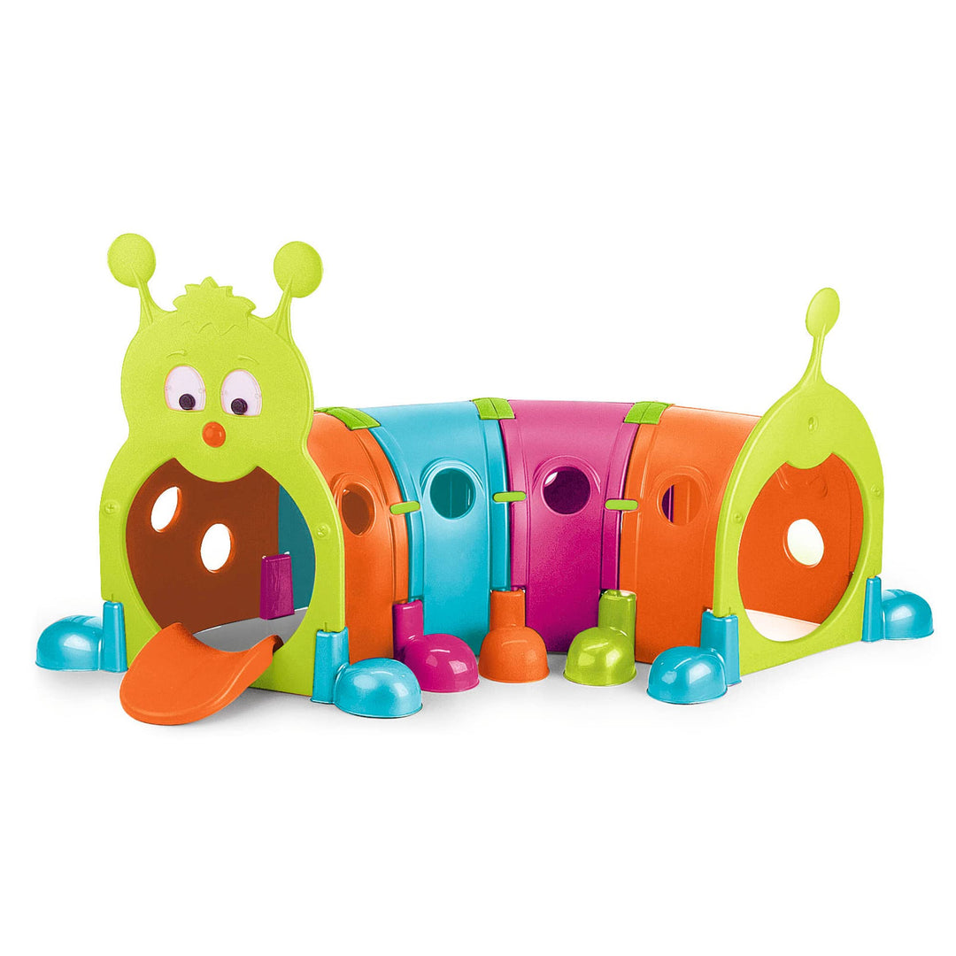 FEBER - Febergus, Kinder-Sporttunnel, Indoor und Garten, mit 4 erweiterbaren bunten Modulen, Outdoor