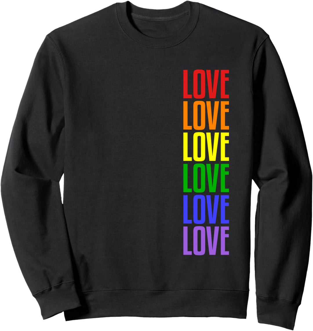 Love Gay Pride Sweatshirt