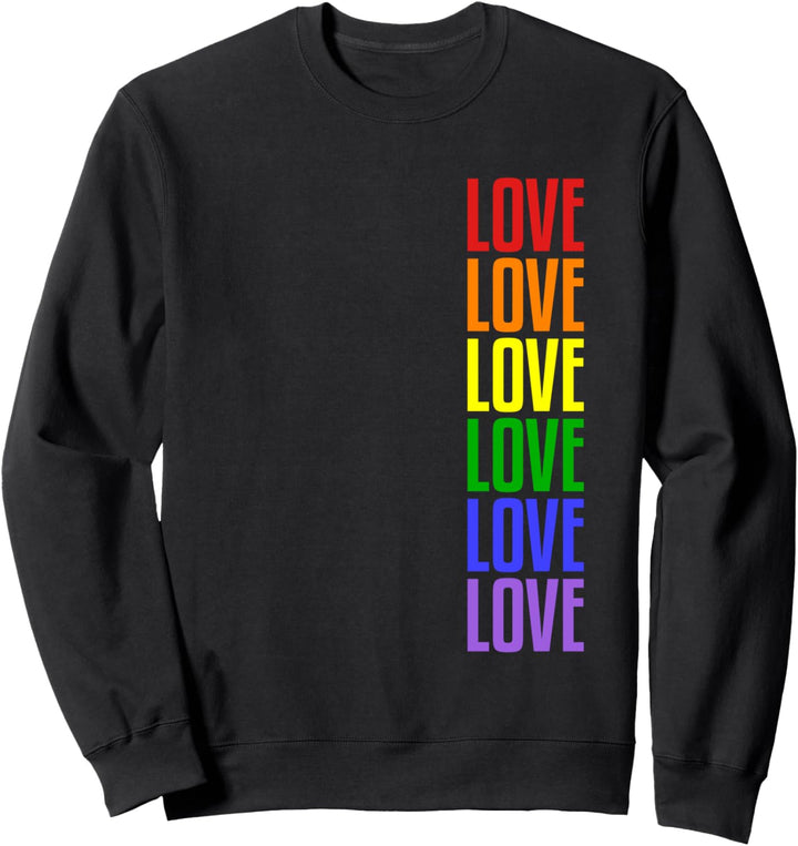 Love Gay Pride Sweatshirt
