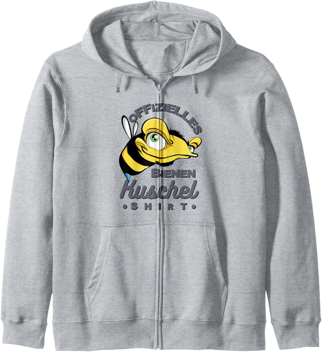 Offizielles Bienen Kuschelshirt Imker Bienen Kapuzenjacke