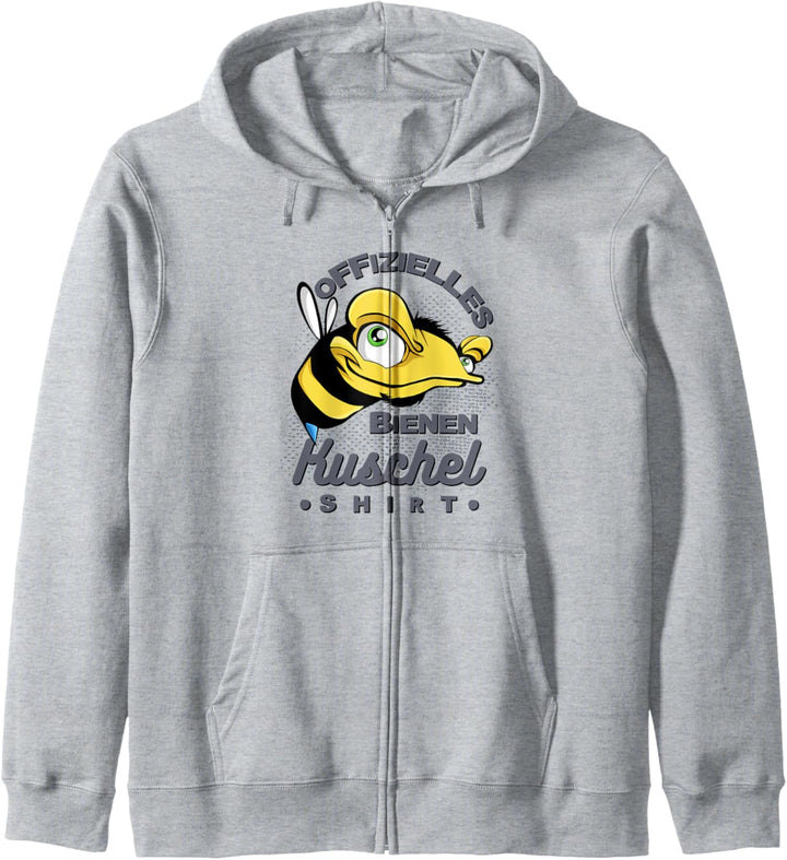Offizielles Bienen Kuschelshirt Imker Bienen Kapuzenjacke