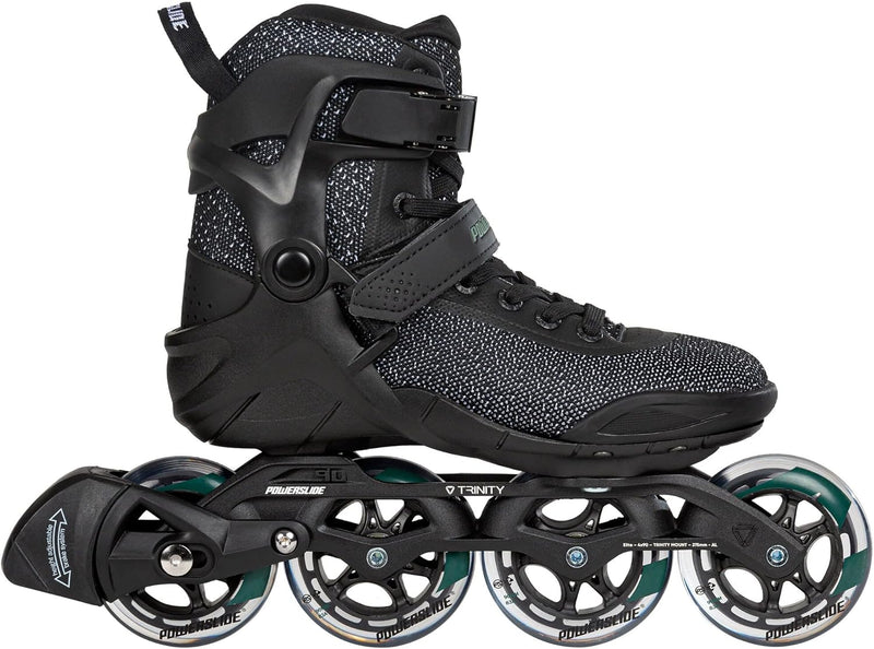 Powerslide Inline Skate Phuzion Enzo BW 90, für Fitness, für Damen und Herren 40, 40