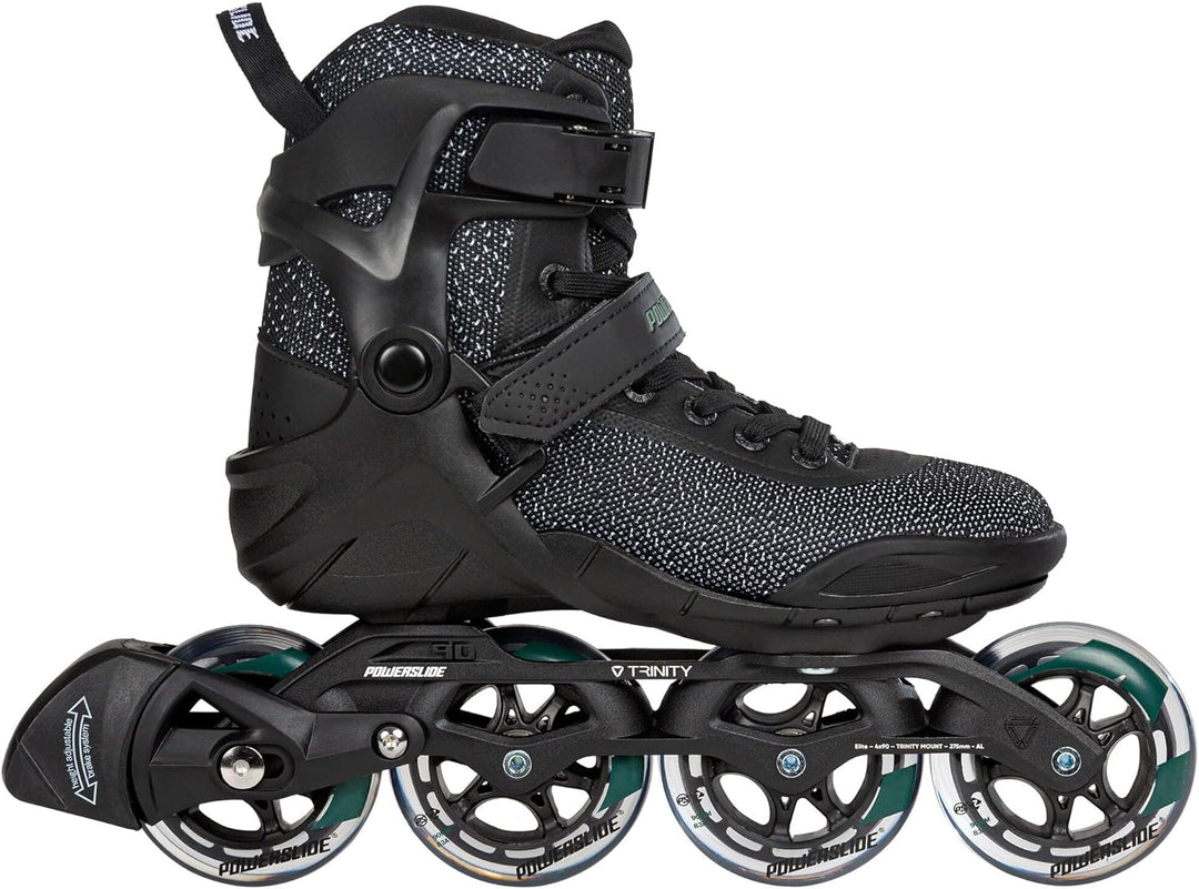 Powerslide Inline Skate Phuzion Enzo BW 90, für Fitness, für Damen und Herren 5, 5