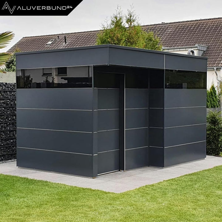 Aluverbund 24 Aluverbundplatte, Aluminium Platte, 3mm dick, Bronze-Gebürstet/006, 40x130cm 40x130cm