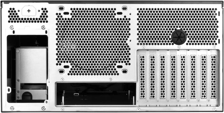SilverStone Technology RM52, 5HE-Rackmount-Servergehäuse mit Zwei 360-mm-Lüftern und Flüssigkühlkomp