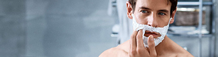 NIVEA MEN Sensitive Rasierschaum im 10er Pack (10 x 50 ml), Rasierschaum in der praktischen Reisegrö