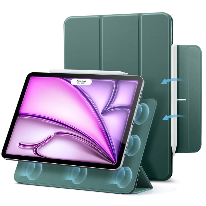 ESR für iPad Air 13 Zoll M4/M3/M2 Hülle (2026/2025/2024) und iPad Pro 12.9 (2022/2021/2020), Magnetb