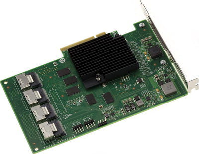 KALEA-INFORMATIQUE PCIe 2.0 SAS 6GB Controller-Karte mit 16 internen Ports. OEM-Modell 9201-16I SAS