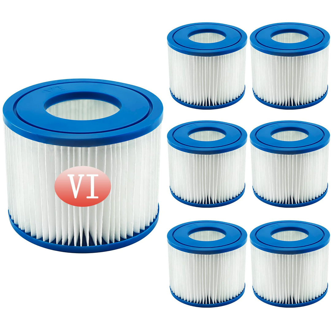 Filterkartuschen VI für Bestway Pool Filter, Filter Cartridge VI für Miami, Vegas, Monaco, Ersatzfil