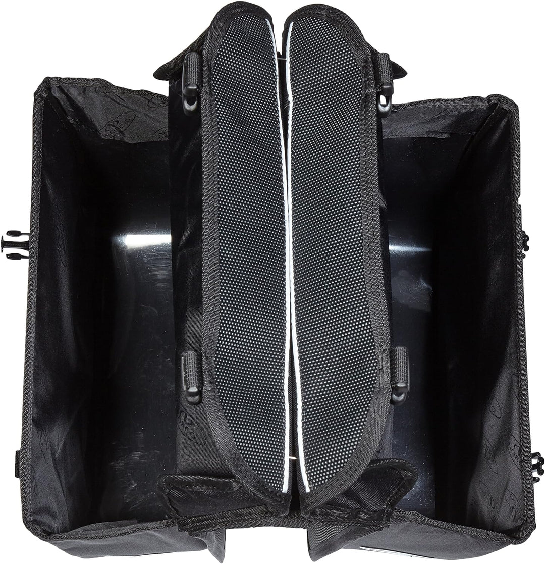 Norco Ottawa Zweifachtasche - Gepäckträgertasche Schwarz 34 x 27 x 13 cm, 8 Liter, Schwarz 34 x 27 x