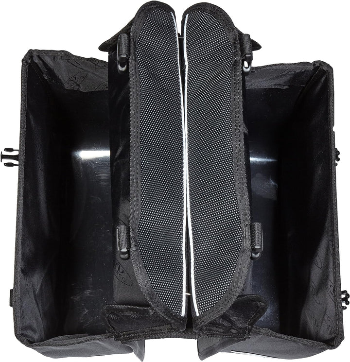 Norco Ottawa Zweifachtasche - Gepäckträgertasche Schwarz 34 x 27 x 13 cm, 8 Liter, Schwarz 34 x 27 x