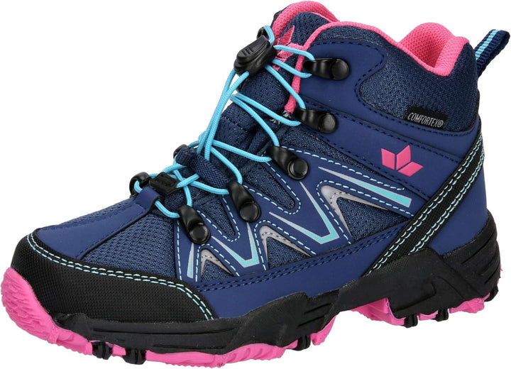 Lico Unisex Kinder Hamina Cross-Laufschuhe 40 EU Blau Pink Türkis, 40 EU Blau Pink Türkis