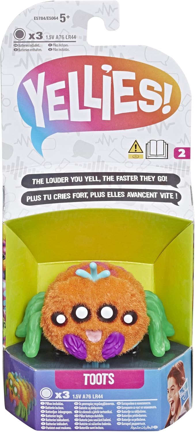 Hasbro E5784EL20 Toots-Spinnen-Spielzeug, mehrfarbig, Toots