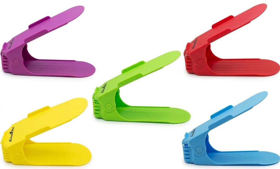 5 x Verstellbarer Profi Schuhstapler Schuhorganizer Schuhhalter – Magic Shoe Rack Organizer - Sparse