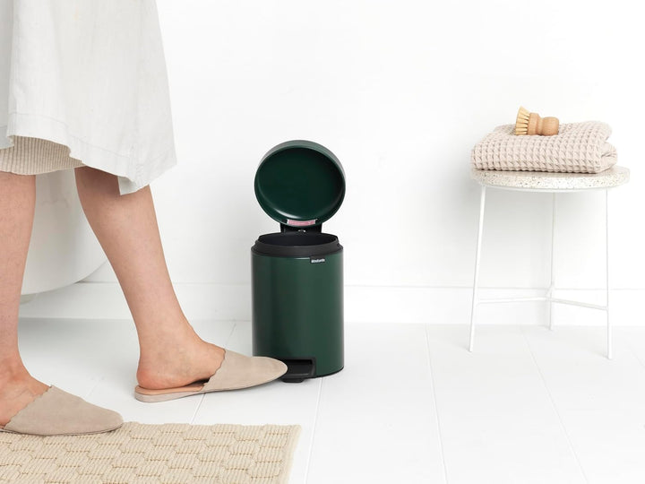 Brabantia Badezimmereimer, Pine Green, 3L 3 Liter Pine Green, 3 Liter Pine Green