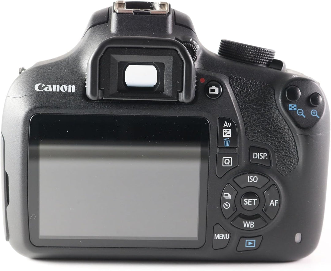 Canon EOS 1200D SLR-Digitalkamera (18 MP APS-CCMOS-Sensor, 7,5cm (3 Zoll) LCD-Display, Full HD, nur